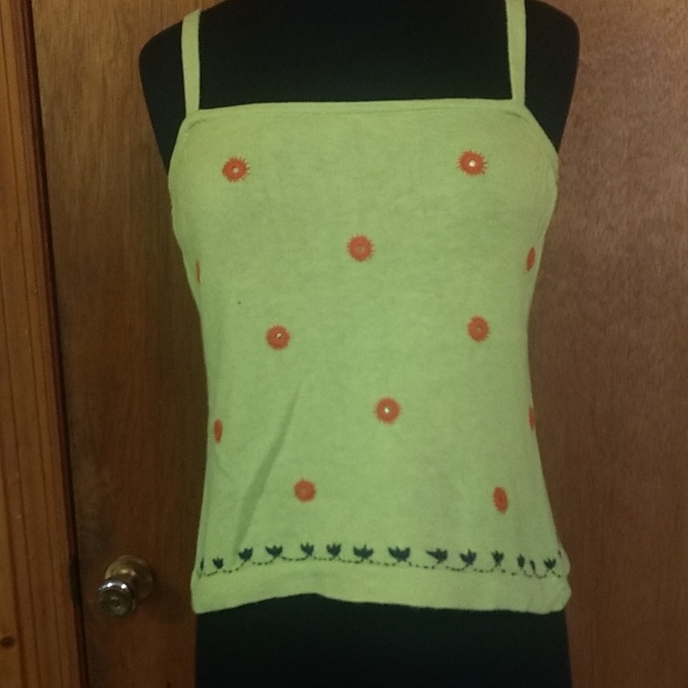 Boho Camisole Top Size Large